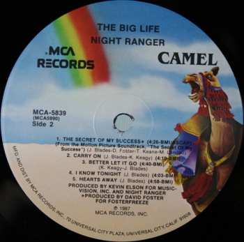 LP Night Ranger: Big Life 543266