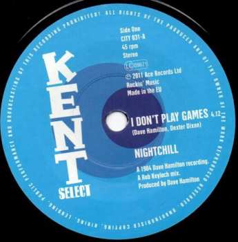 SP Nightchill: I Don't Play Games / You Got What It Takes LTD 404468