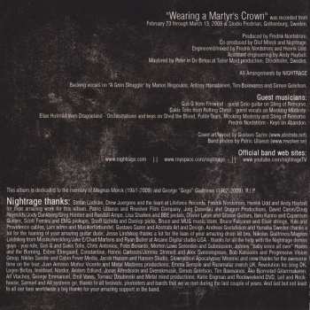 CD Nightrage: Wearing A Martyr's Crown LTD 39814
