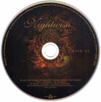 3CD Nightwish: Human. :||: Nature. DLX | LTD 185775