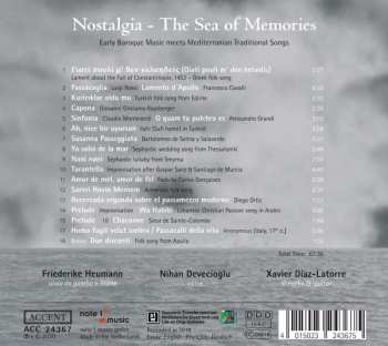 CD Nihan Devecioğlu: Nostalgia - The Sea Of Memories 276754