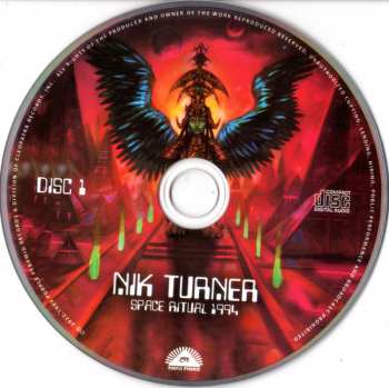 2CD/DVD Nik Turner: Space Ritual 1994 DLX