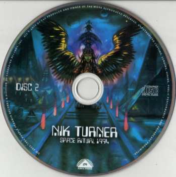 2CD/DVD Nik Turner: Space Ritual 1994 DLX