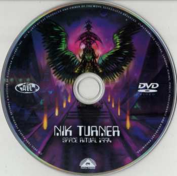 2CD/DVD Nik Turner: Space Ritual 1994 DLX