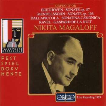 Album Nikita Magaloff: Beethoven - Mendelssohn - Dallapiccola - Ravel