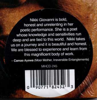 CD Nikki Giovanni: Like A Ripple On A Pond 487889