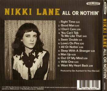 CD Nikki Lane: All Or Nothin' 406045