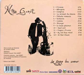 CD Niko Gamet: Le Signe Du Cœur
