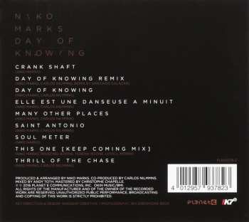 CD Niko Marks: Day Of Knowing 99605