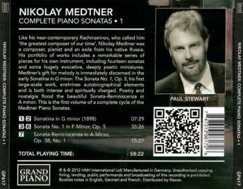 CD Nikolai Medtner: Complete Piano Sonatas · 1 273990