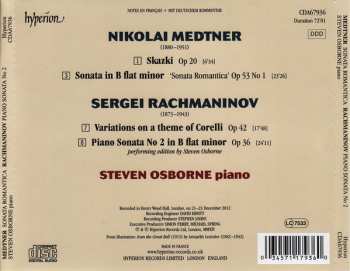 CD Nikolai Medtner: Sonata A Romantica • Skazki Op 20 • Piano Sonata No 2 • Corelli Variations 331511
