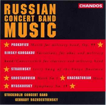 Album Nikolai Miaskowsky: Stockholm Concert Band