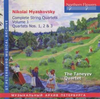 Album Nikolai Miaskowsky: Streichquartette Vol.1