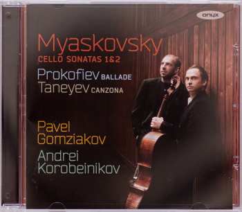 CD Nikolai Myaskovsky: Cello Sonatas 1 & 2 / Ballade / Canzona 296115