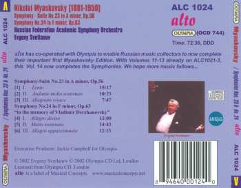 CD Nikolai Myaskovsky: Complete Symphonic Works • Volume 14: Symphony No. 23, Symphony No. 24 320496