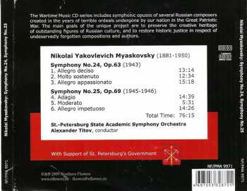 CD Nikolai Myaskovsky: Symphony No.24, Symphony No.25 157346