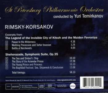 CD Nikolai Rimsky-Korsakov: Exceps From The Invisible City Of Kitezh -Sheherazade 296161