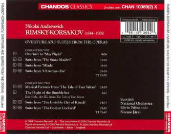 2CD Nikolai Rimsky-Korsakov: Overture And Suites From The Operas 118812