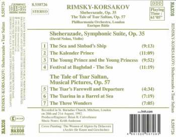 CD Nikolai Rimsky-Korsakov: Sheherazade, Op. 35 • The Tale Of Tsar Saltan, Op. 57 231983