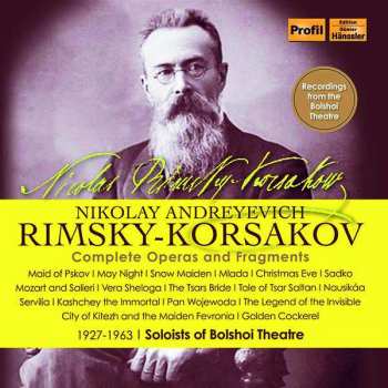 Album Nikolai Rimsky-korssakoff: Sämtliche Opern Und Fragmente