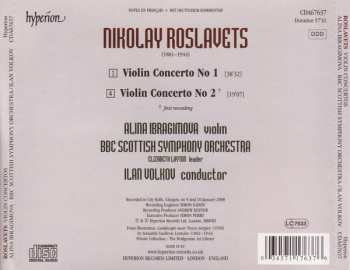 CD Nikolai Roslavetz: Violin Concertos 332371