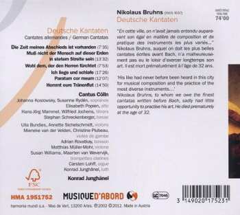CD Nikolaus Bruhns: Deutsche Kantaten 266362