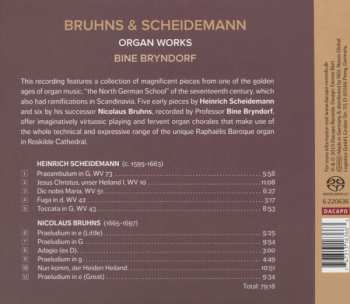 SACD Nikolaus Bruhns: Organ Works 336788