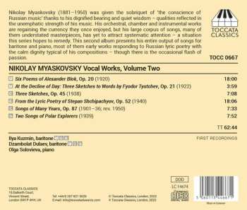 CD Nikolai Myaskovsky: Complete Songs For Baritone And Piano 488849