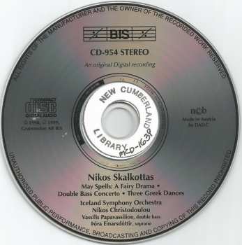 CD Nikos Skalkottas: Mayday Spell Suite / Double Bass Concerto / Three Greek Dances 193392