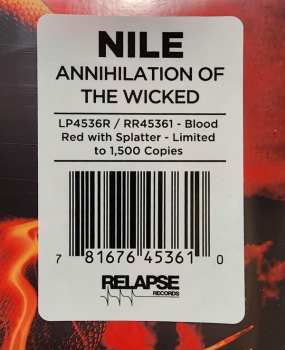 2LP Nile: Annihilation Of The Wicked CLR | LTD 472560