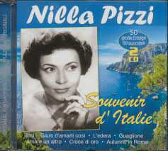 Album Nilla Pizzi: Souvenir D'Italie - 50 Große Erfolge 50 Successi