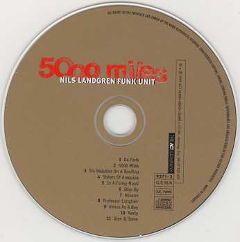 CD Nils Landgren Funk Unit: 5000 Miles 181684