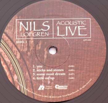 2LP Nils Lofgren: Acoustic Live LTD 1115