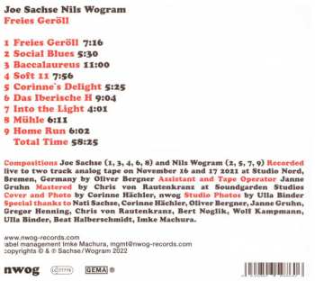 CD Nils Wogram: Freies Geröll 403145