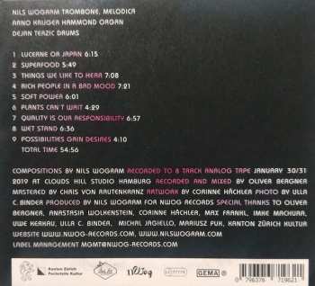 CD Nils Wogram's Nostalgia: Things We Like To Hear 349608