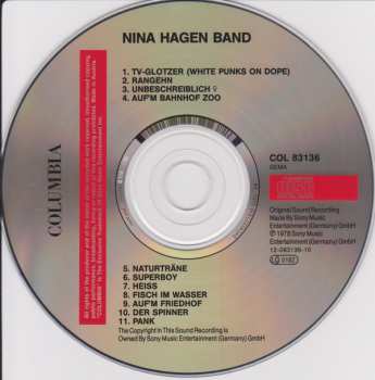 CD Nina Hagen Band: Nina Hagen Band 182830