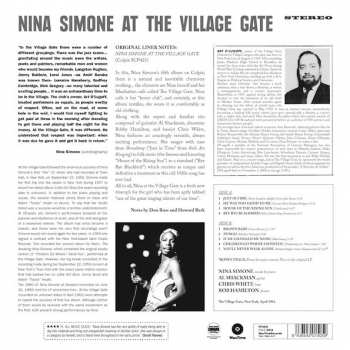 LP Nina Simone: At The Village Gate LTD 145285