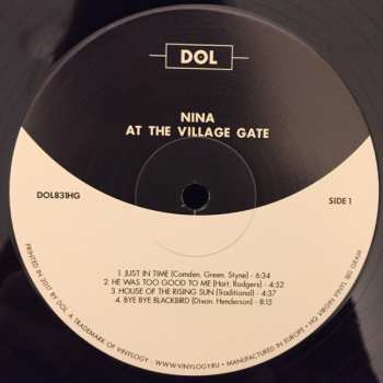 LP Nina Simone: At The Village Gate