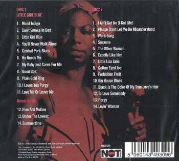 2CD Nina Simone: My Baby Just Cares For Me (Including The Original 'Little Girl Blue' Album) 501010