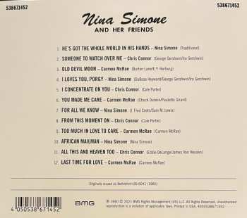 CD Nina Simone: Nina Simone And Her Friends An Intimate Variety Of Vocal Charm DIGI 112607