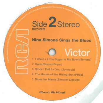 LP Nina Simone: Nina Simone Sings The Blues 32786