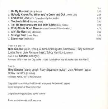 CD Nina Simone: Pastel Blues 111703