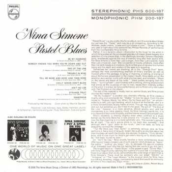 CD Nina Simone: Pastel Blues 111703