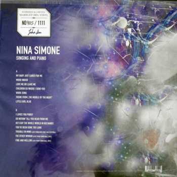 LP Nina Simone: Singing And Piano LTD |  CLR 142978
