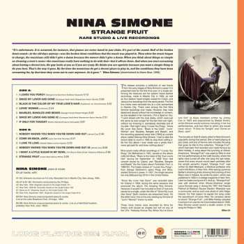 LP Nina Simone: Strange Fruit, Rare Studio & Live Recordings LTD | CLR 148728