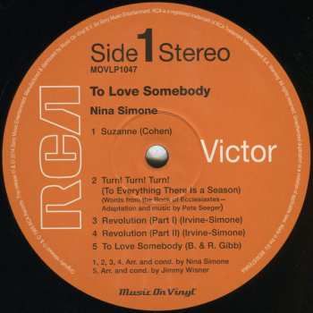 LP Nina Simone: To Love Somebody 36768