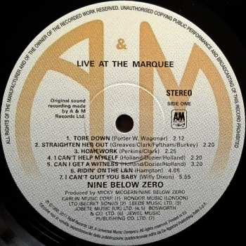 LP Nine Below Zero: Live At The Marquee 473521