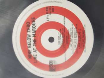 LP Nine Below Zero: Live at the Marquee