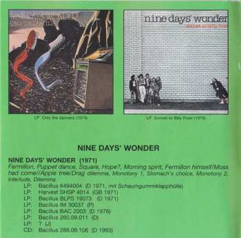 CD Nine Days' Wonder: The Best Years Of Our Life? 259509