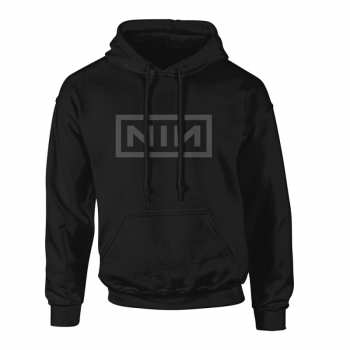 Merch Nine Inch Nails: Mikina S Kapucí Classic Grey Logo Nine Inch Nails S